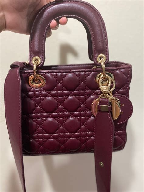 maroon lady dior|dior handbags.